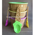 Set of 6pcs plastic ice cream plastic bowl TG20054-6